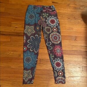 Women's Multicolor Patterned Leggings